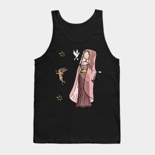 Greek Myth Comix - Aphrodite and Eros Tank Top